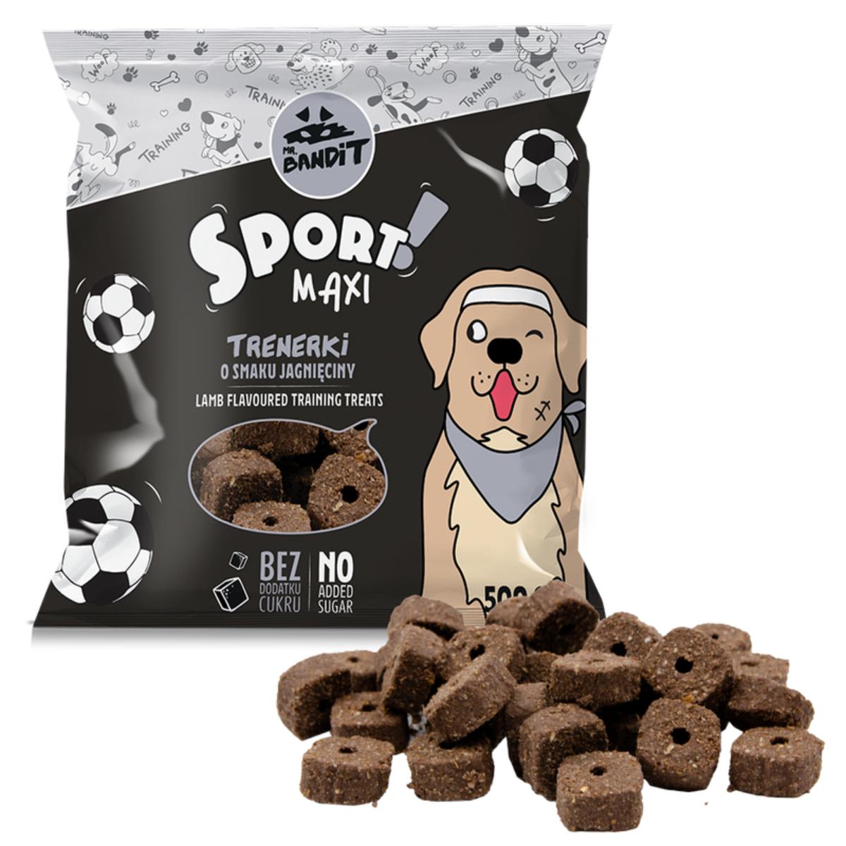 MR BANDIT Sport Maxi Training, L-XL, Miel, punguță recompense câini, 500g - poza 1