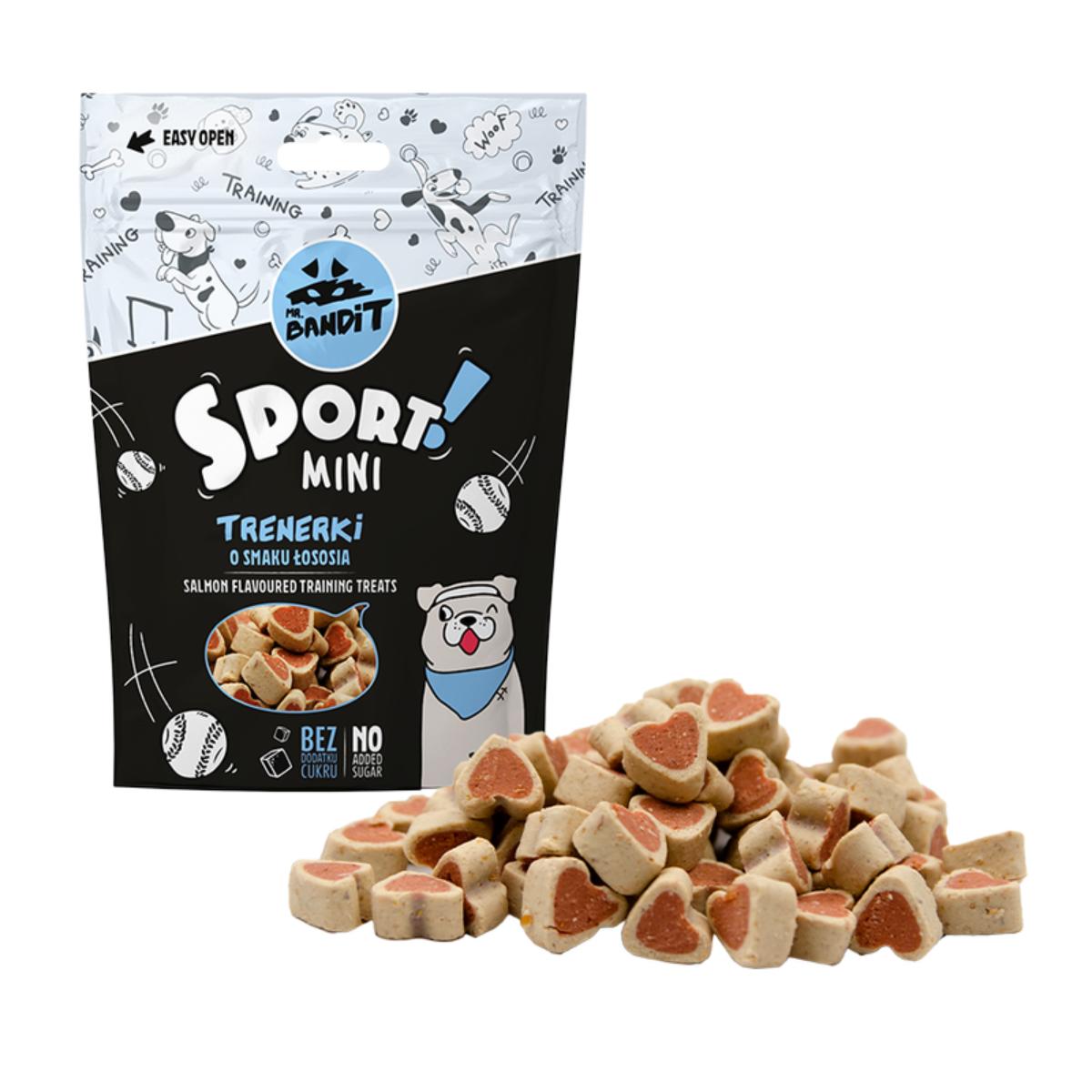 MR BANDIT Sport Mini Training, XS-S, Somon, punguță recompense câini, 150g - poza 2