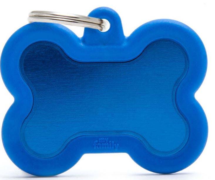 MY FAMILY Hushtag Medalion din cauciuc pt. gravat, plăcuţă aluminiu Os 4,1x3,3cm