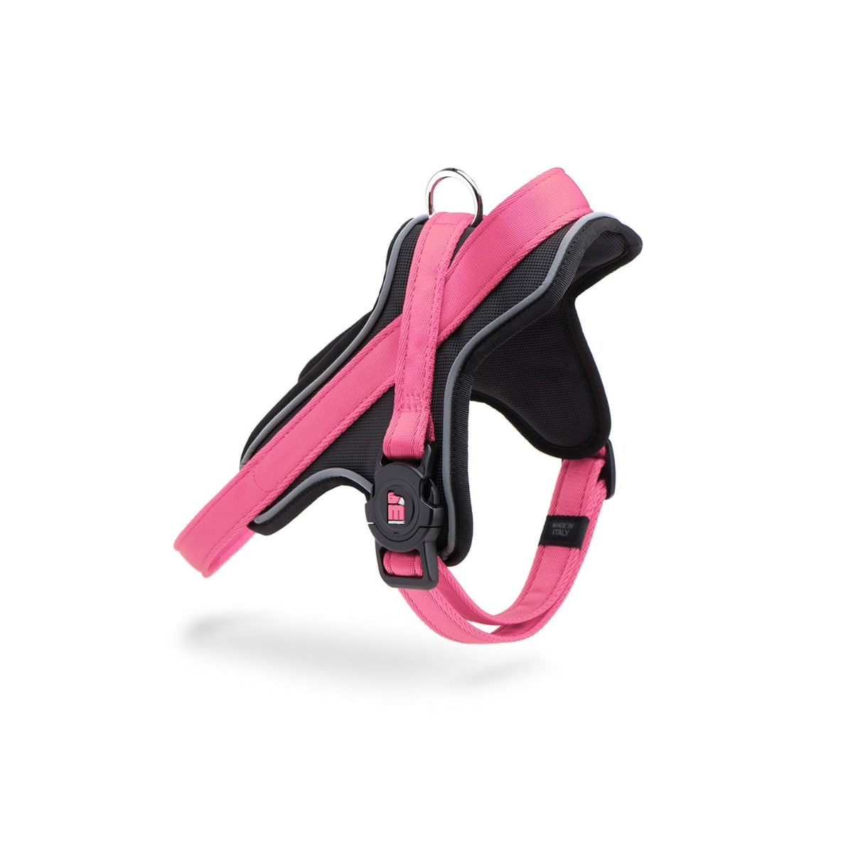 MYFAMILY Memopet, ham câini MYFAMILY Memopet, ham cu NFC câini, textil, XS, 30-35cm, roz - poza 5