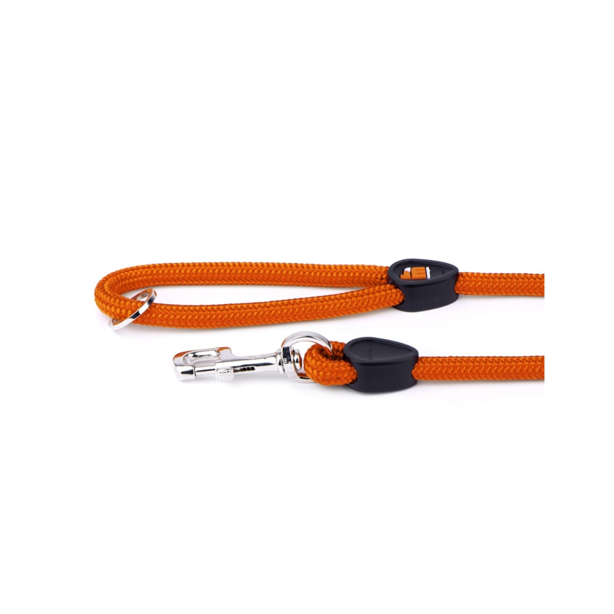 MYFAMILY Memopet, lesă cu NFC câini, textil, 60kg, 1.2cm x 110cm, orange - poza 1