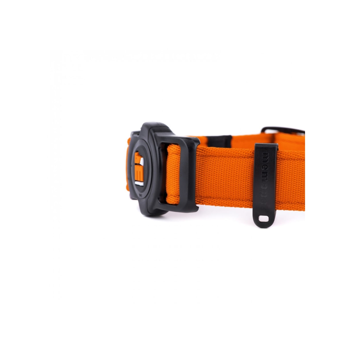 MYFAMILY Memopet, zgardă ajustabilă cu NFC câini, textil, 26-37cm, orange - poza 4