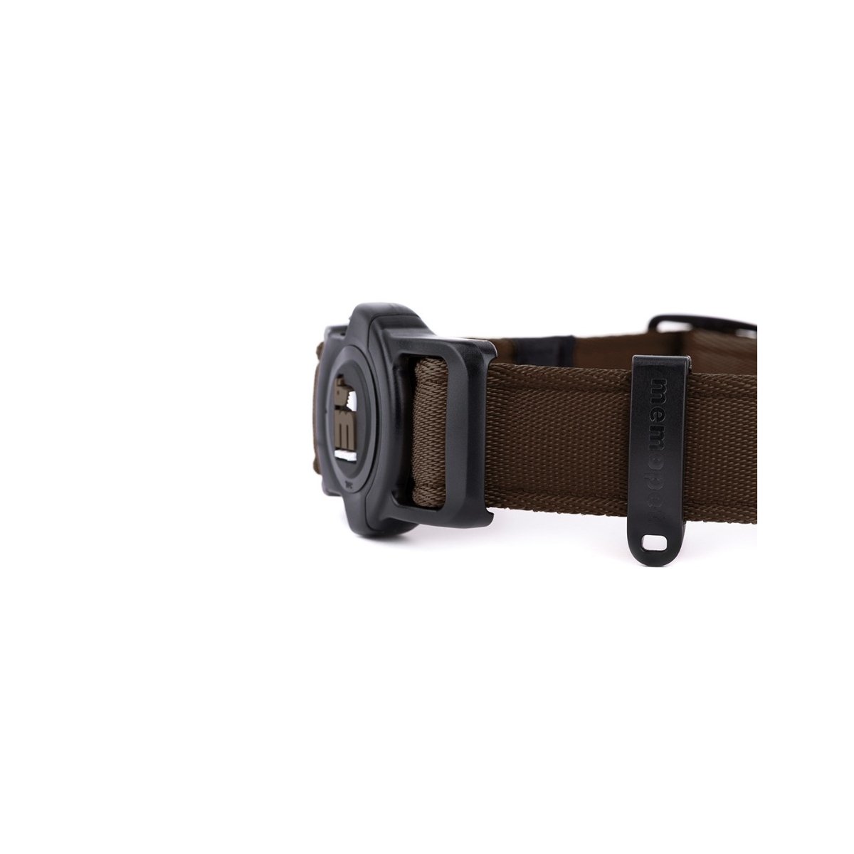 MYFAMILY Memopet, zgardă ajustabilă cu NFC câini, textil, 35-53cm, maro - poza 4