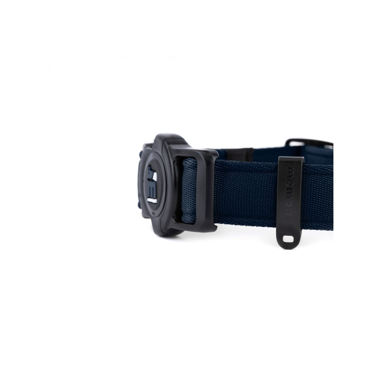 MYFAMILY Memopet, zgardă ajustabilă cu NFC câini, textil, 44-68cm, albastru închis - poza 3
