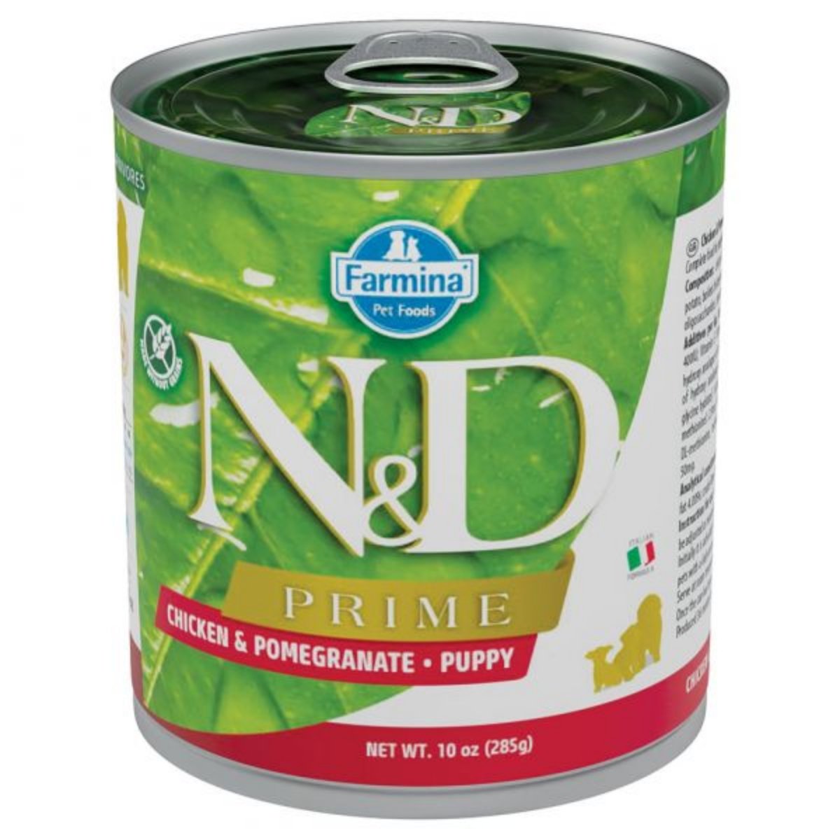 N&D Prime Puppy, XS-XL, Pui și Rodie, conservă hrană umedă fără cereale câini junior, (în sos), 285g - poza 1