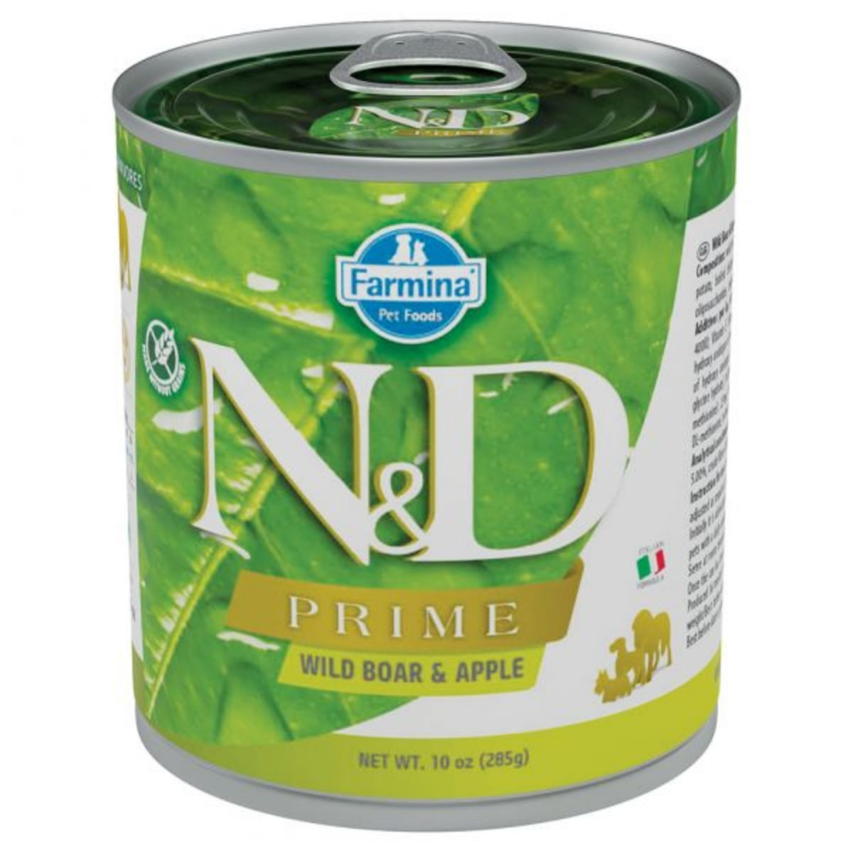 N&D Prime, XS-XL, Mistreț și Măr, conservă hrană umedă fără cereale câini, (în sos), 285g - poza 1