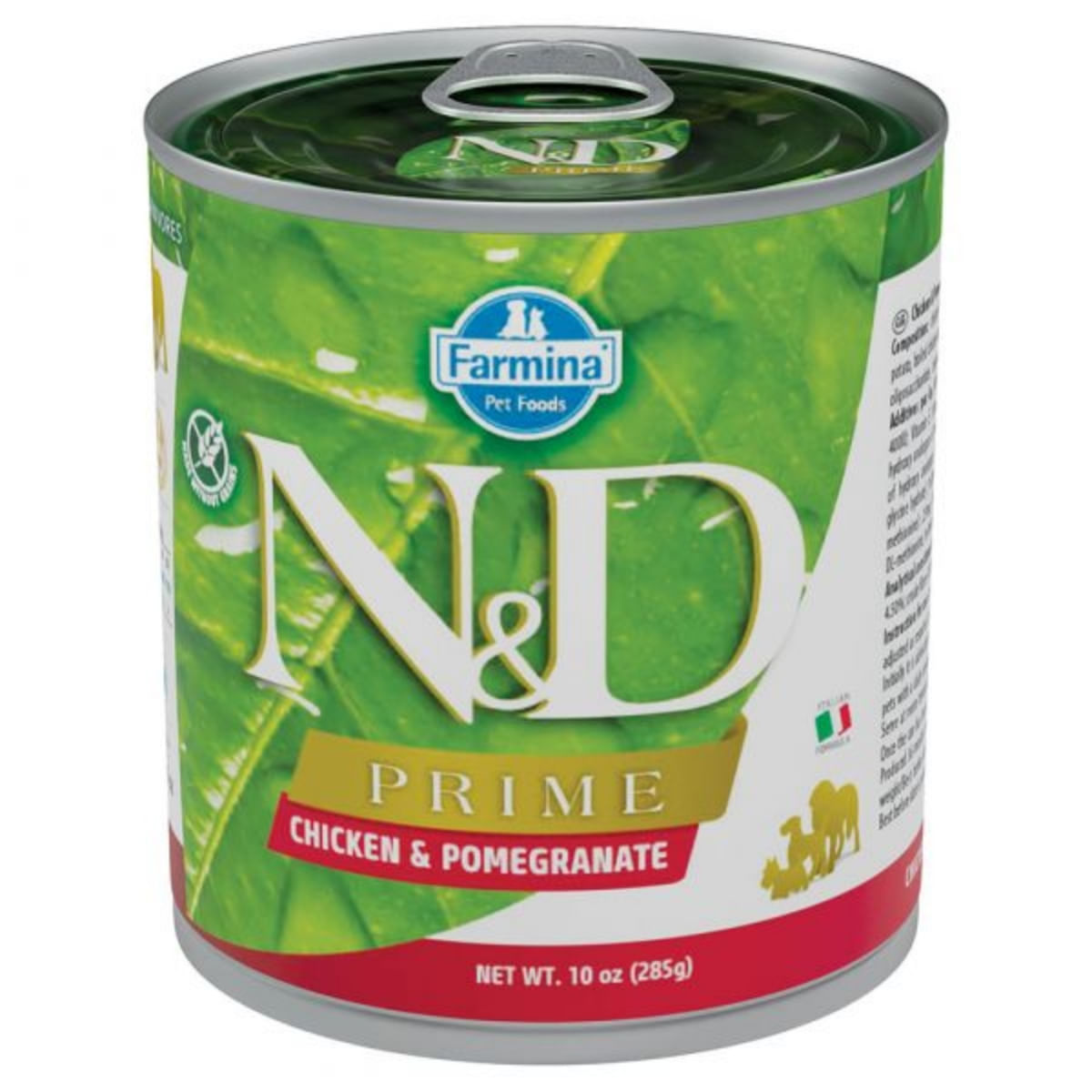 N&D Prime, XS-XL, Pui și Rodie, conservă hrană umedă fără cereale câini, (în sos), 285g - poza 2