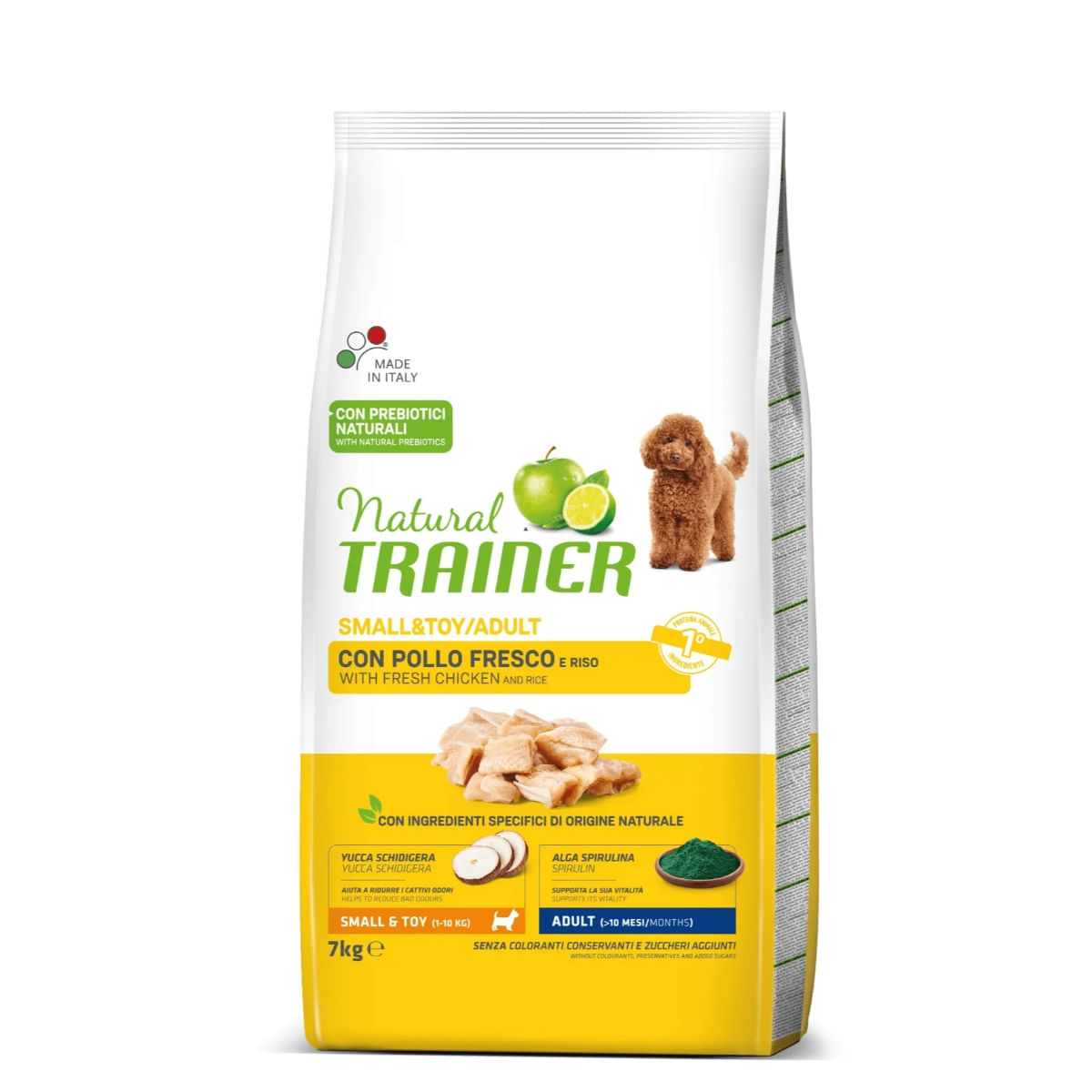 NATURAL TRAINER Small&Toy Adult, XS-S, Pui, hrană uscată câini, 7kg - poza 2