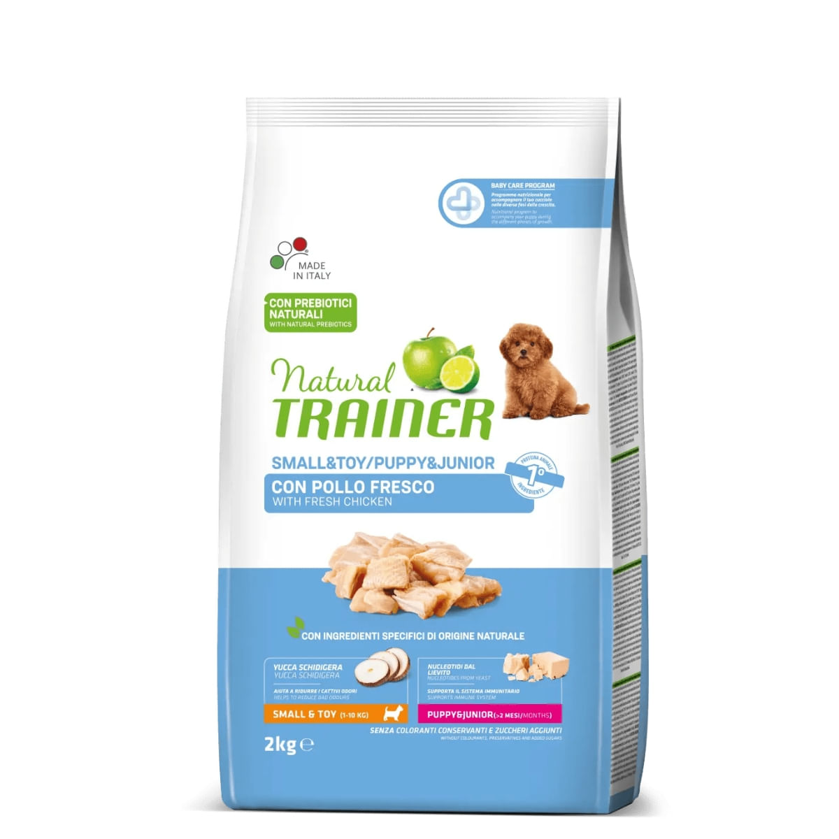 NATURAL TRAINER Small&Toy / Puppy&Junior, XS-S, Pui, hrană uscată câini junior, 2kg - poza 1