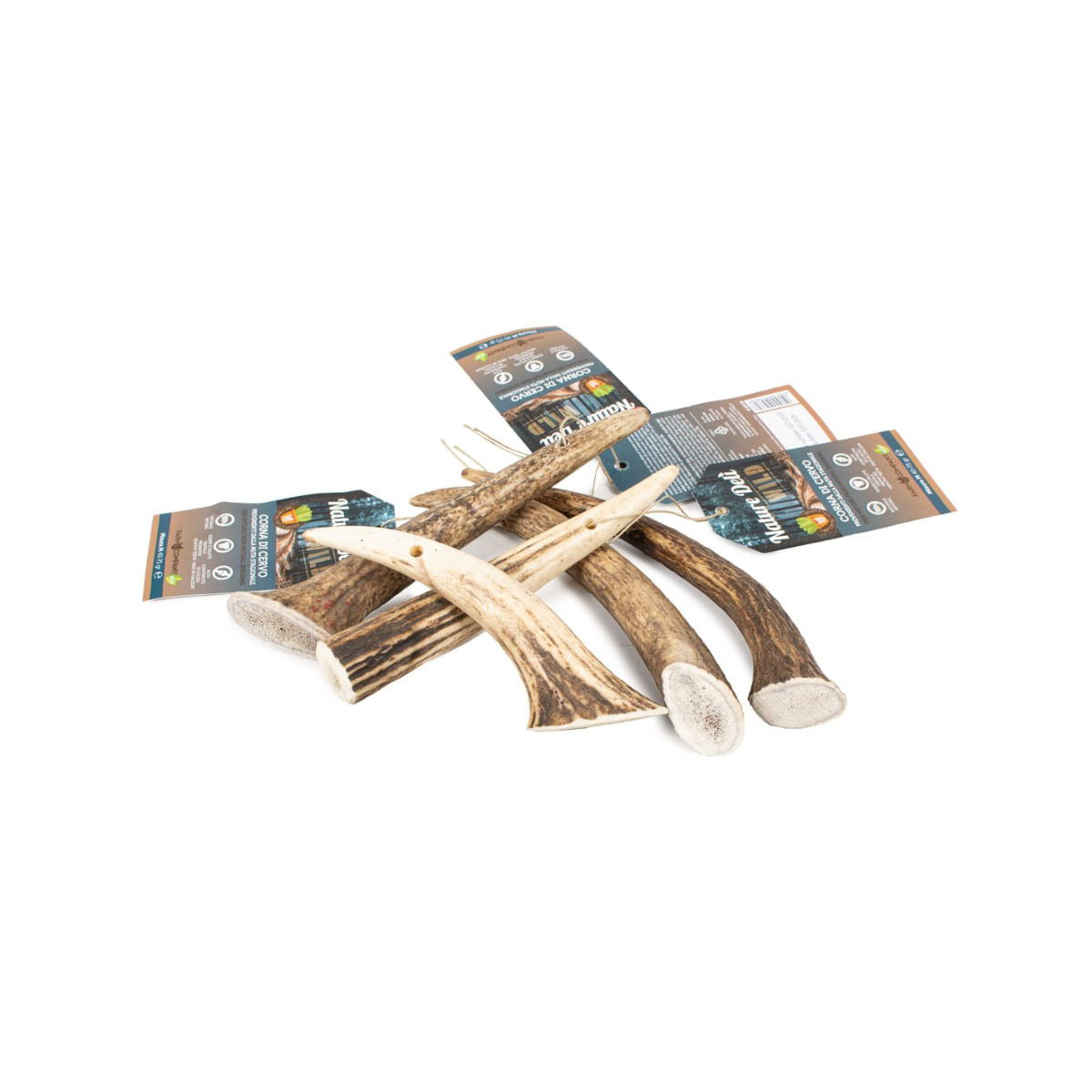 NATUREDELÌ Corn Natural de Caprior, M, recompense câini, 75g - poza 2