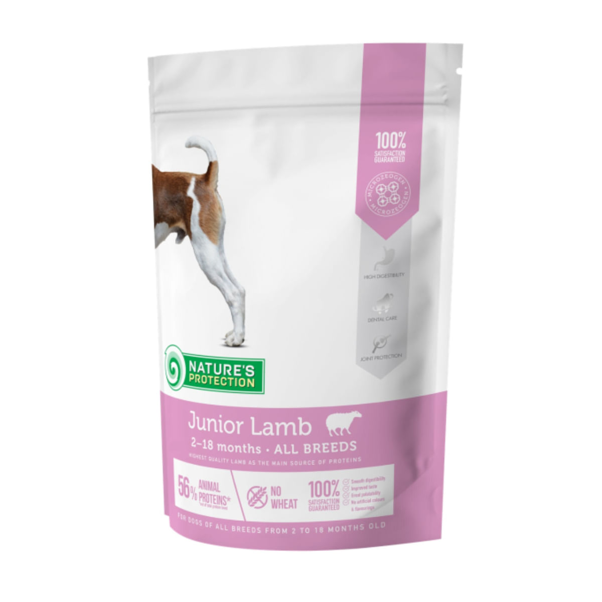 NATURES PROTECTION Junior, XS-XL, Miel, hrană uscată câini junior, 2kg - poza 2