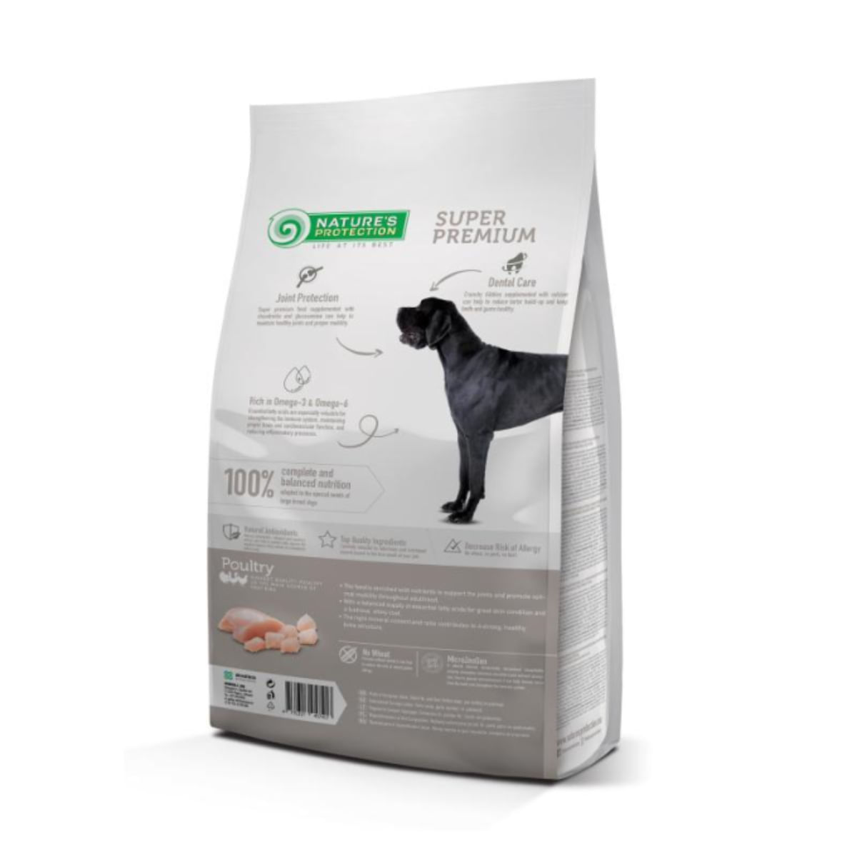 NATURES PROTECTION Maxi Adult, L-XL, Pui, hrană uscată câini, 18kg - poza 4