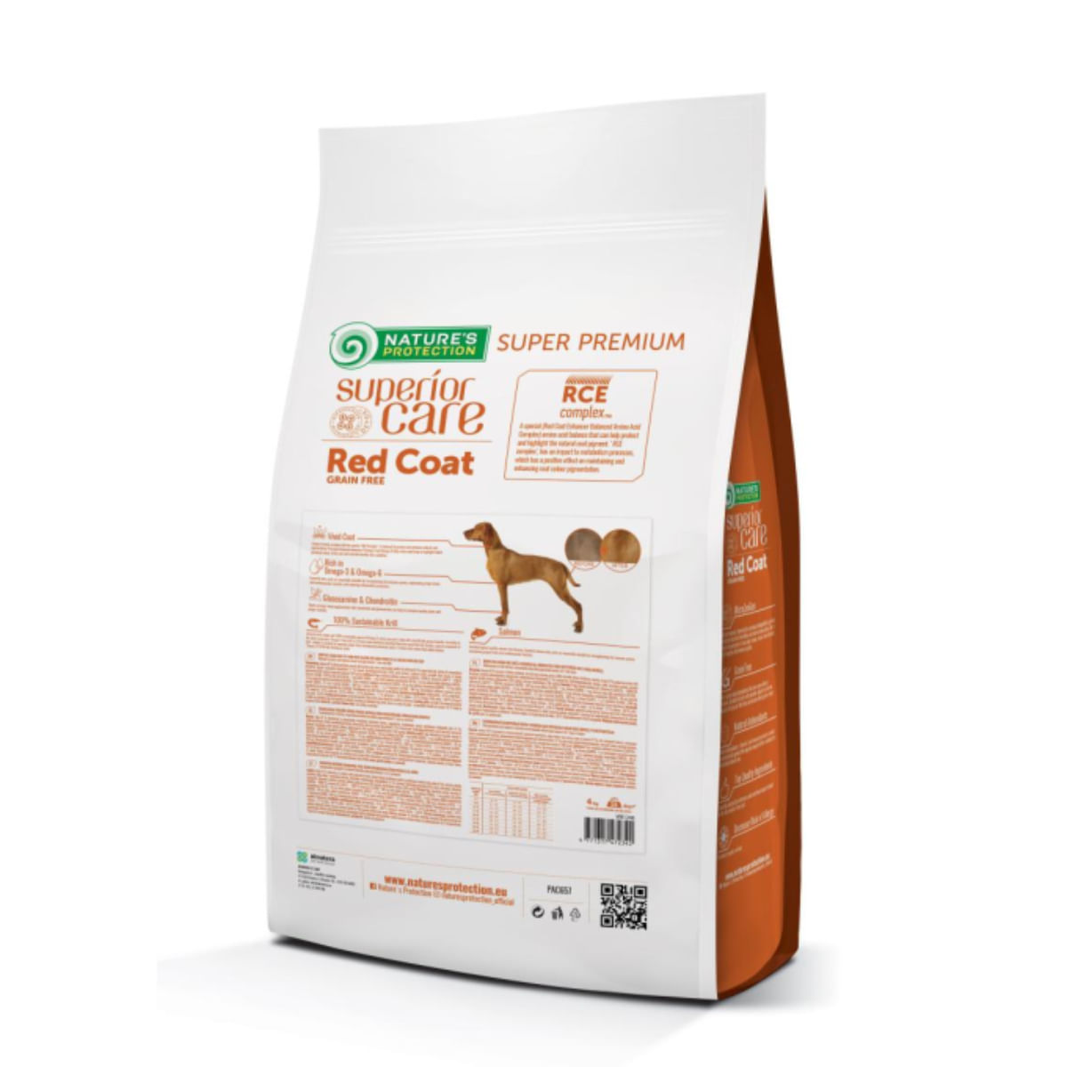 NATURES PROTECTION Superior Care Red Coat, XS-XL, Miel, hrană uscată fără cereale câini, 10kg - poza 4
