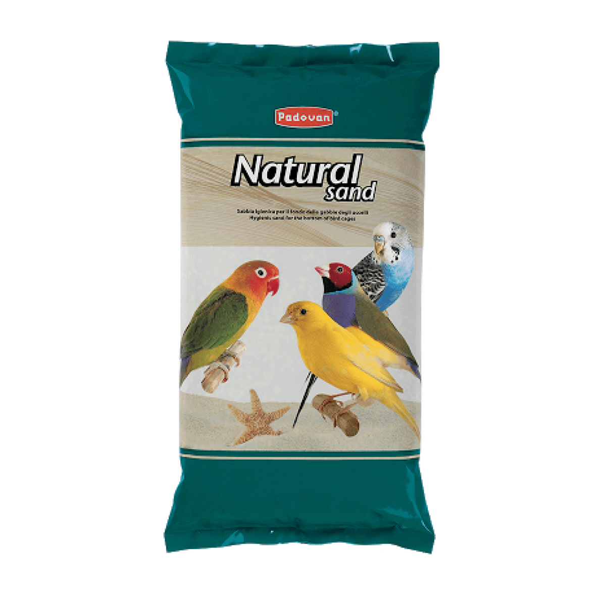 Nisip pentru Pasari, Padovan Natural Sand, 5 kg - poza 1