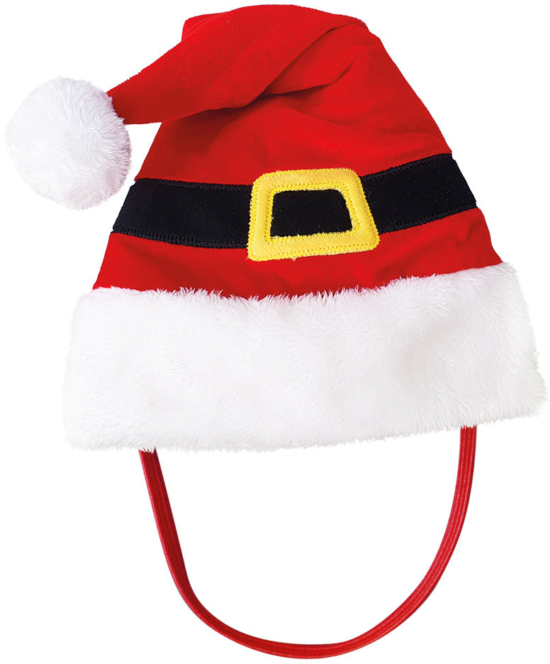 NOBBY Căciuliţă pentru câini Moş Crăciun, din pluş, ed. Crăciun, 38 cm