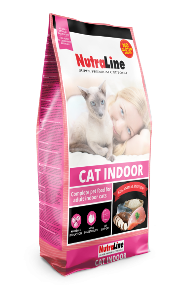 Nutraline Cat Indoor - 10-kg,nutraline