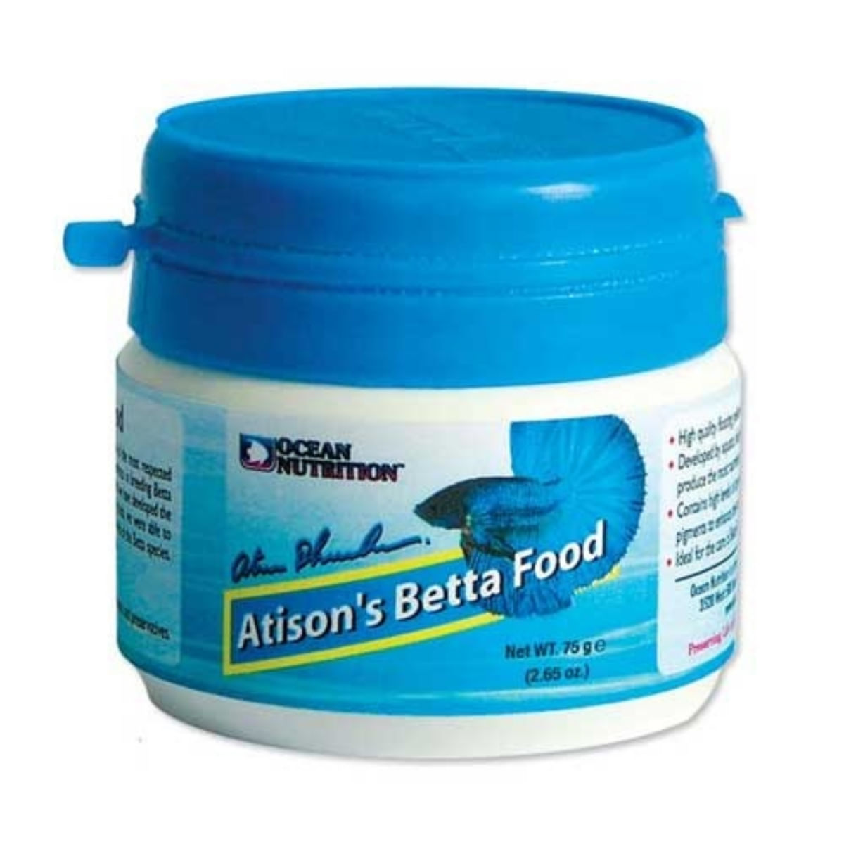 OCEAN NUTRITION Atisons Betta Food (+/-1.5mm), 75g - poza 2