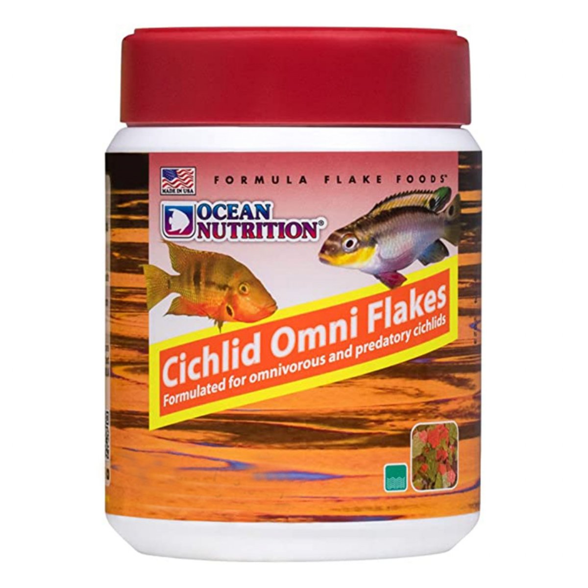 OCEAN NUTRITION Cichlid Omni Flakes, 71g - poza 1