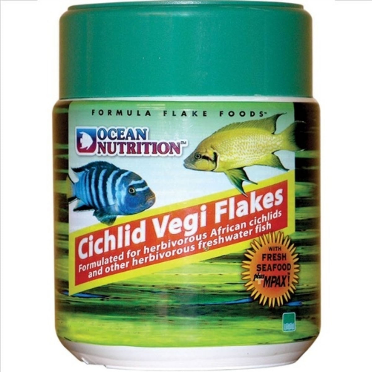 OCEAN NUTRITION Cichlid Vegi Flakes, 34g - poza 1
