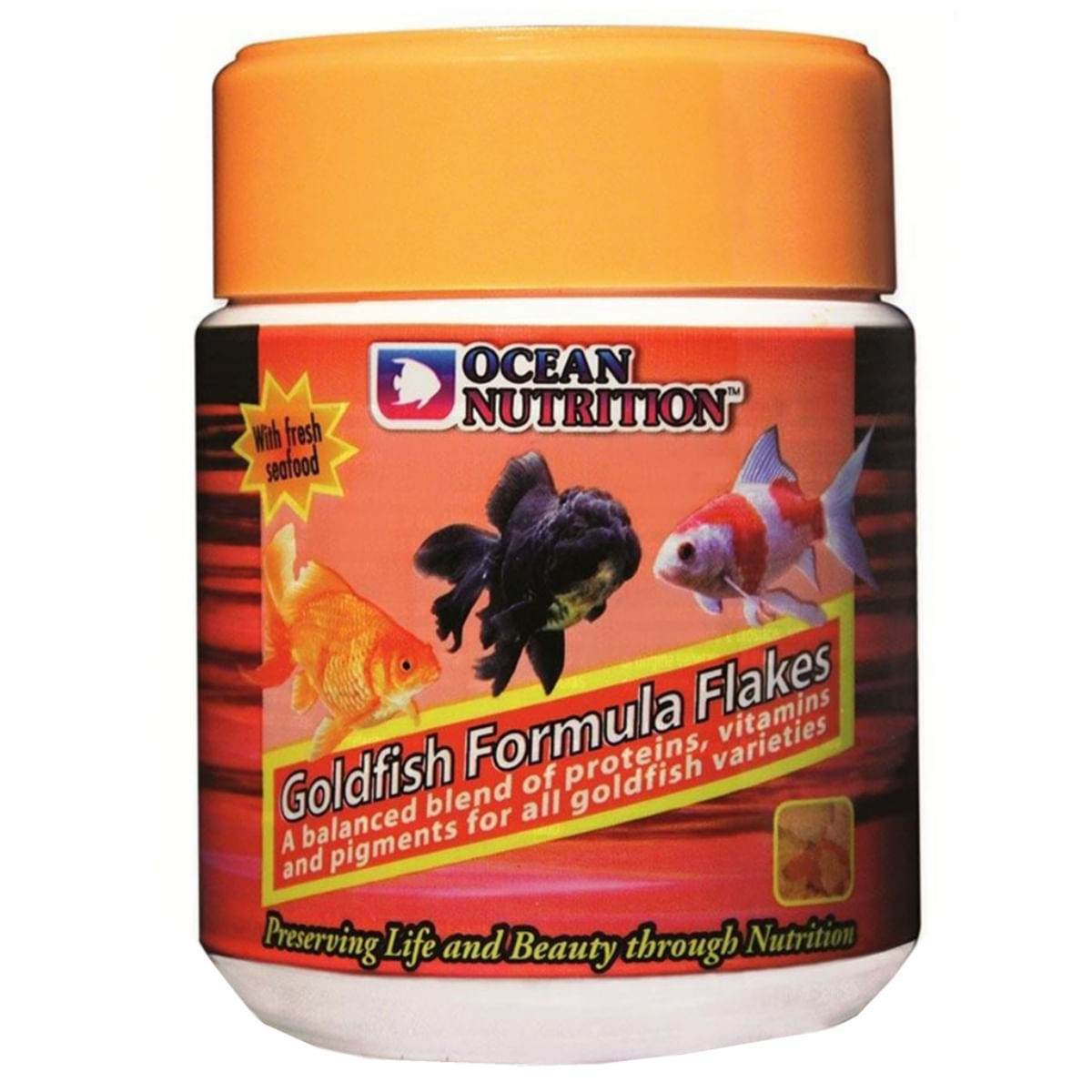 OCEAN NUTRITION Goldfish Formula Flakes, 34g - poza 2