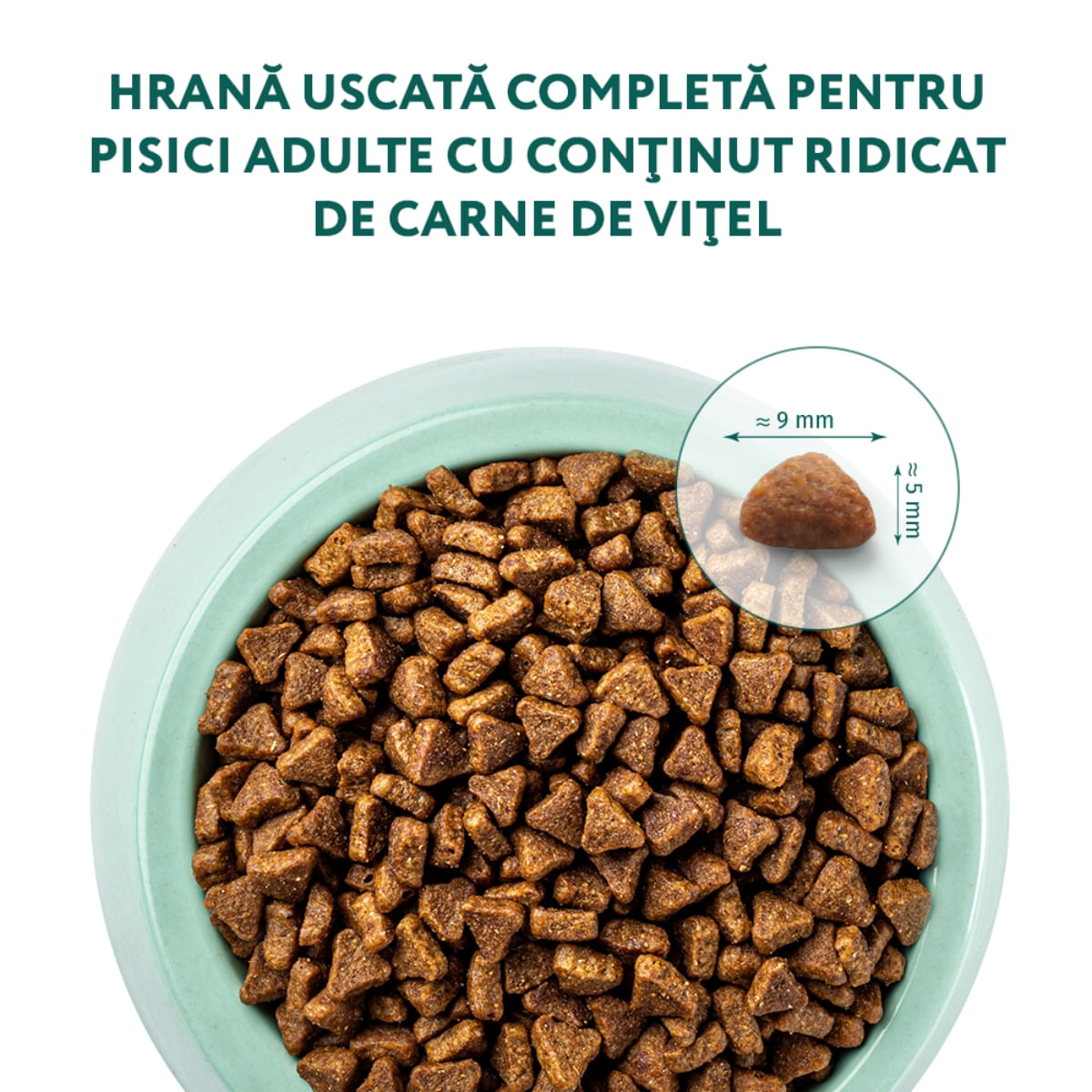 OPTIMEAL, Vită, hrană uscată pisici, 1.5kg - poza 3