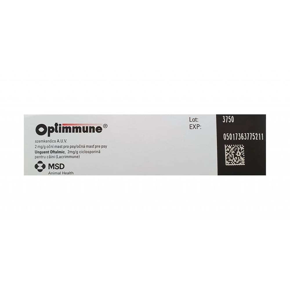 Optimmune Ophtalmic, 3.5 grame - poza 1