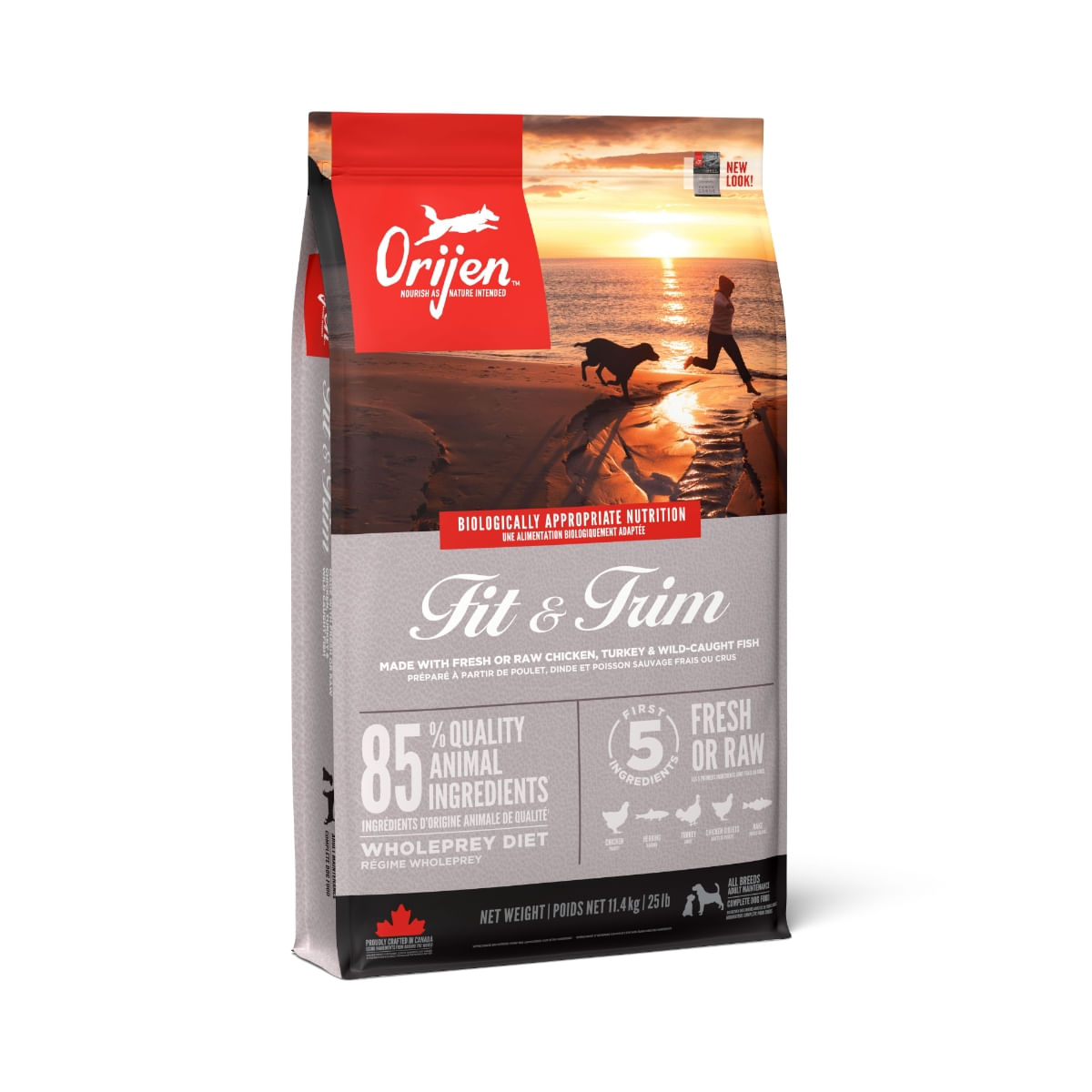 ORIJEN Fit & Trim, hrană uscată fără cereale câini, metabolism, 11.4kg - poza 1
