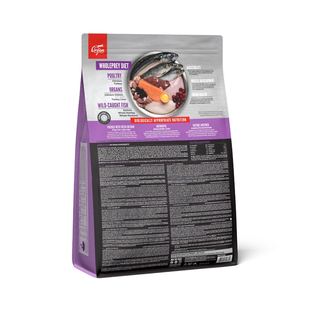 ORIJEN Kitten, hrană uscată fără cereale pisici, 1.8kg - poza 2