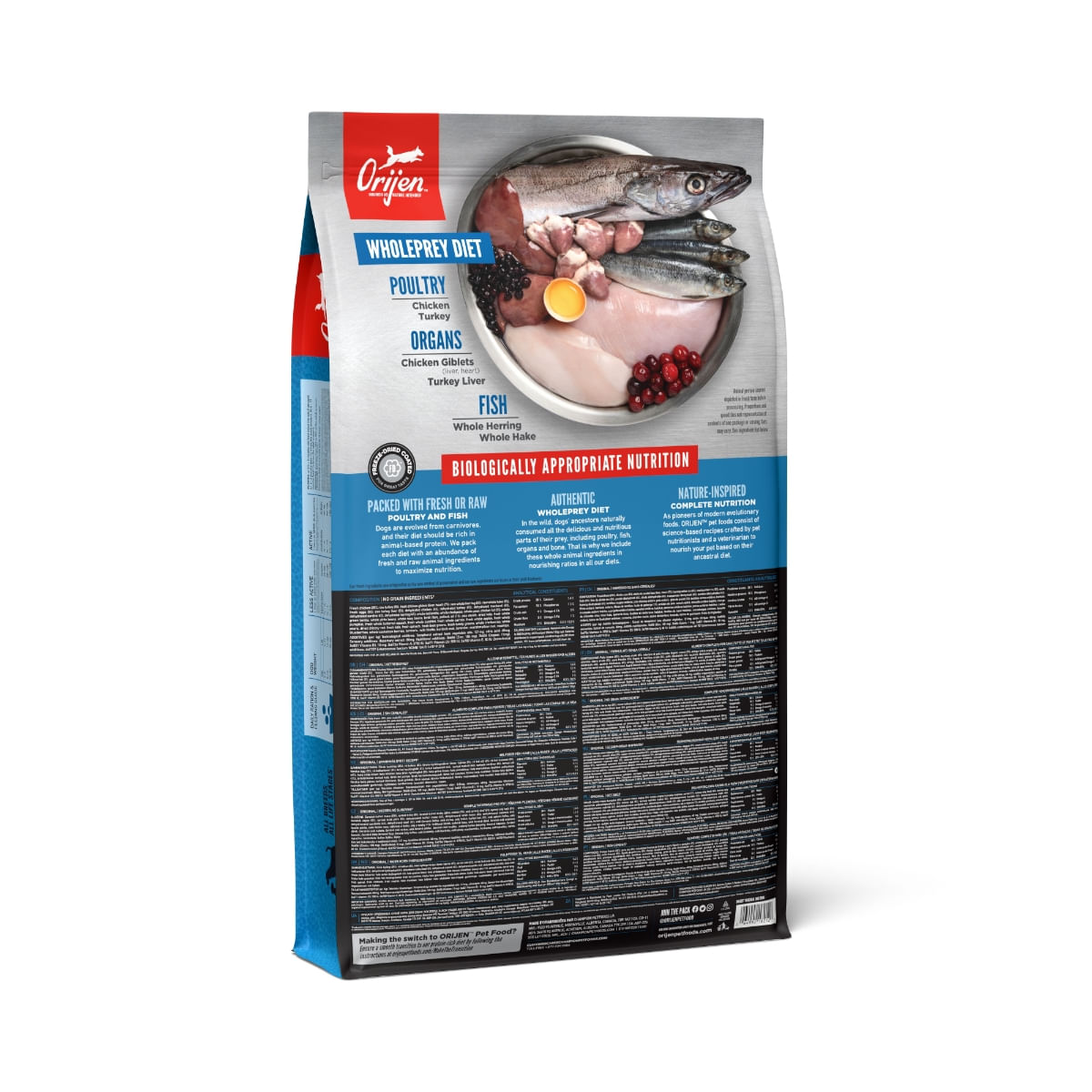 ORIJEN Original Adult Dog, hrană uscată fără cereale câini, 11.4kg - poza 2