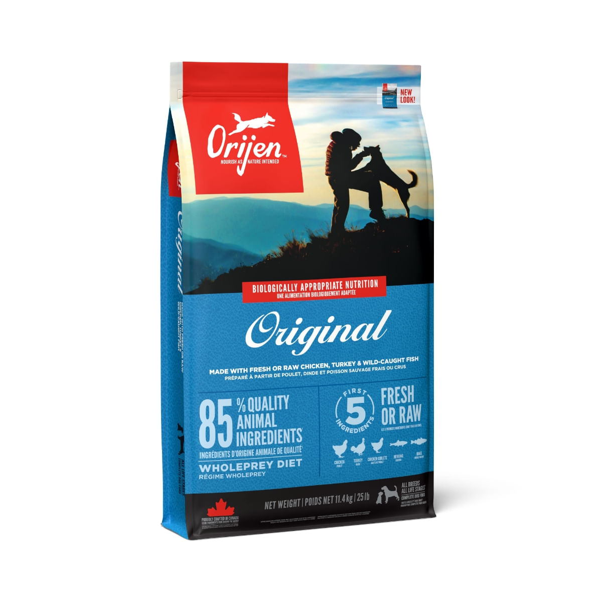 ORIJEN Original Adult Dog, hrană uscată fără cereale câini, 11.4kg - poza 3