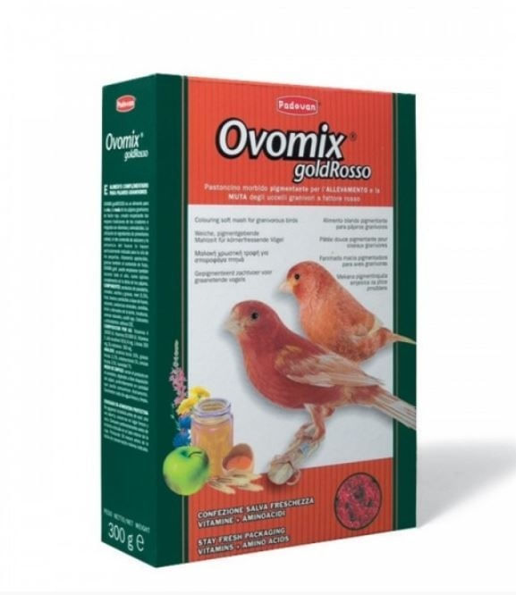 Ovomix Gold Rosso pentru Pasari, 300g - poza 2