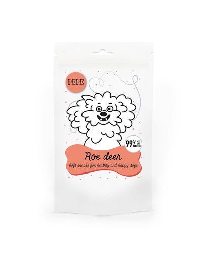 PAKA ZWIERZAKA Mini Chunkies Roe Deer Recompense pentru caini, cu carne de vanat 70 g