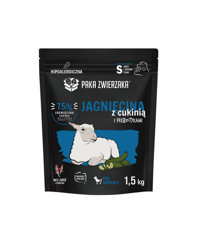 PAKA ZWIERZAKA Seventh Heaven Hrana cu miel si dovlecel pentru caini S 1,5kg