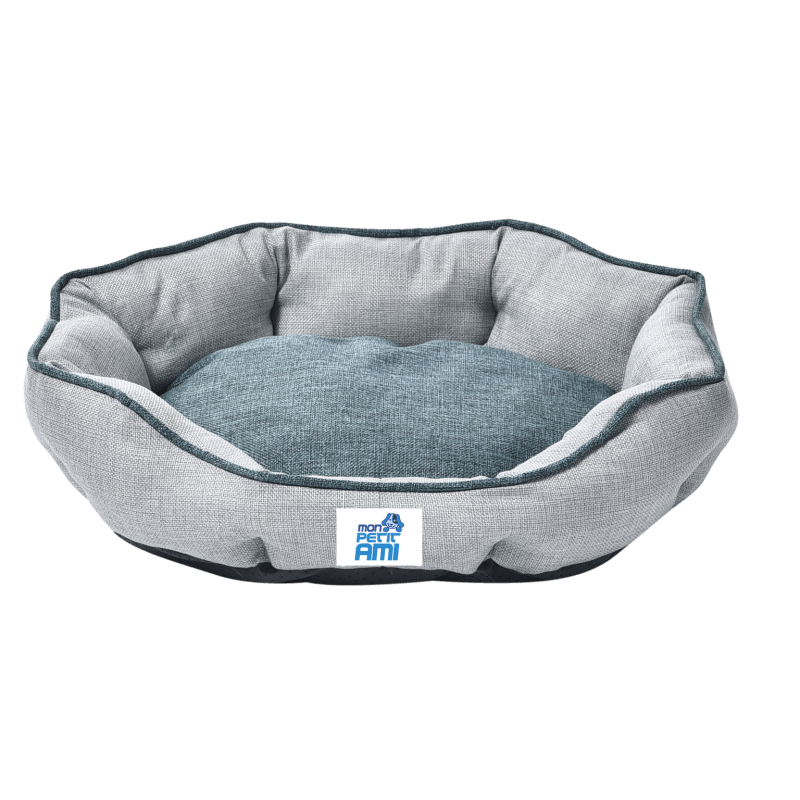 PAT MON PETIT AMI CHESTER, S, 45 X 40 X H12 CM, GRI - poza 1