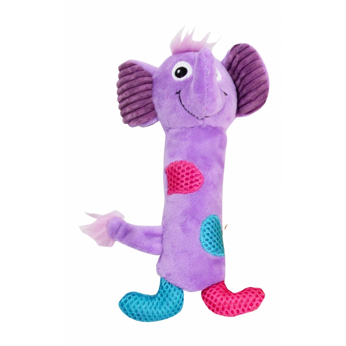 PAWISE Elephant Stick, jucărie de pluș câini, S-L, pluș, cu sunet, multicolor - poza 1