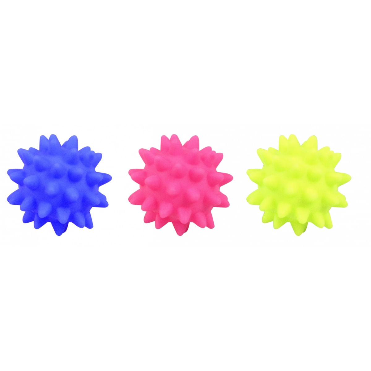 PAWISE, jucărie minge câini, S-L, vinil, fosforescentă, activități fizice, diverse culori, ⌀6 cm - poza 1