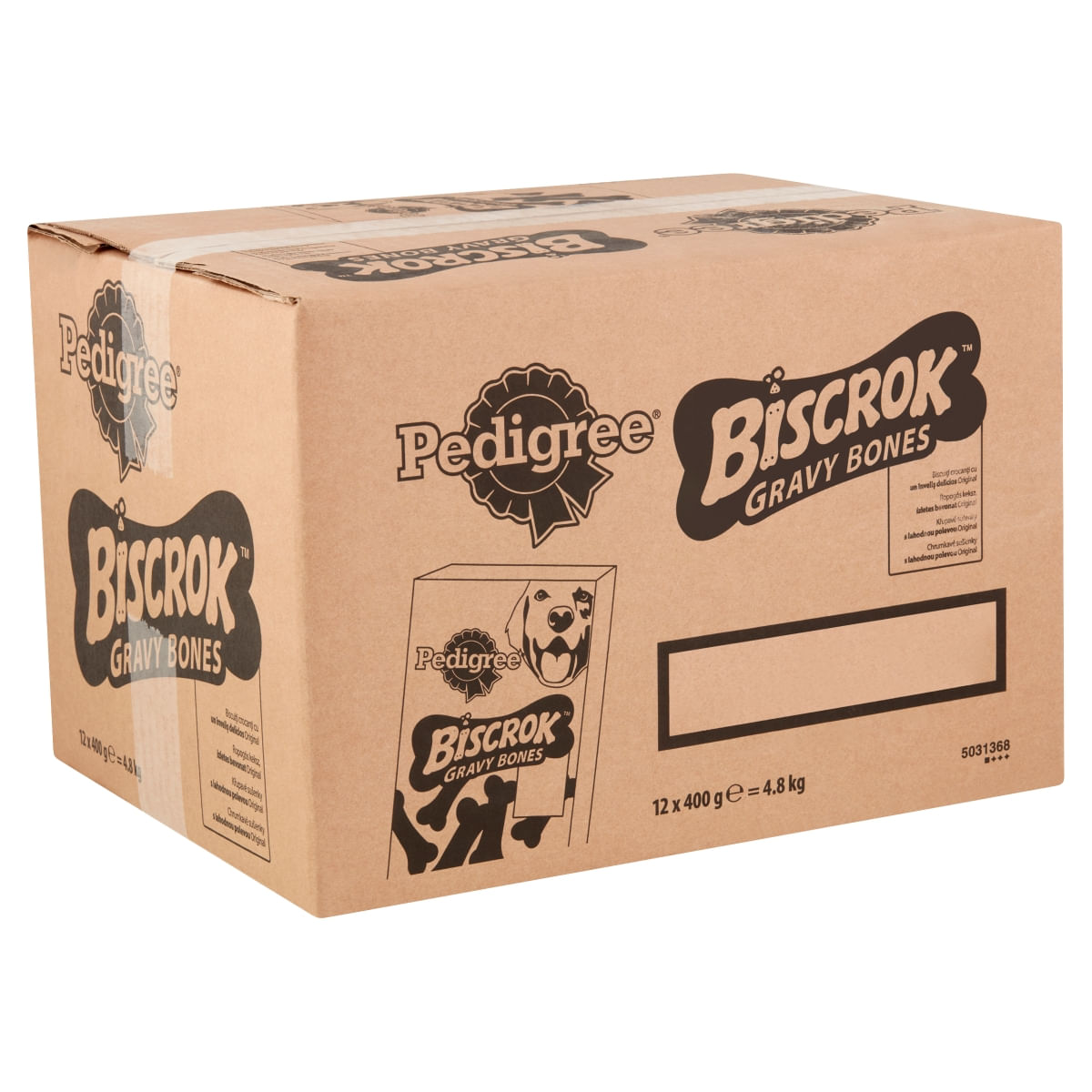 PEDIGREE Biscrok Gravy Bones, recompense câini, biscuiți, 400g - poza 4