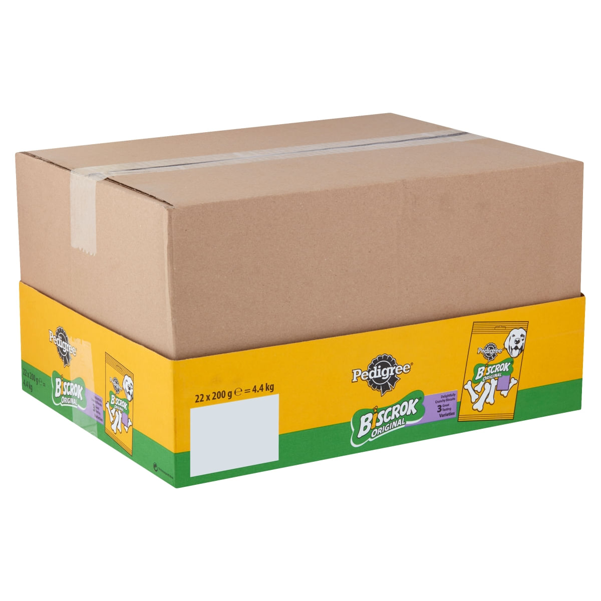 PEDIGREE Biscrok Multi Mix, recompense câini, biscuiți, Pui, Vită și Miel , 200g - poza 2