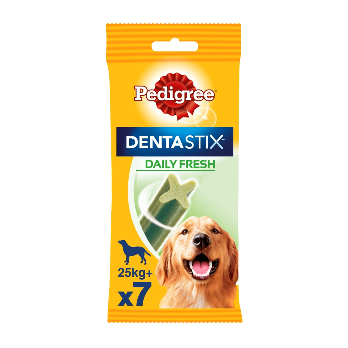 PEDIGREE DentaStix Daily Fresh, recompense câini talie mare, batoane, ceai verde, 7buc - poza 1