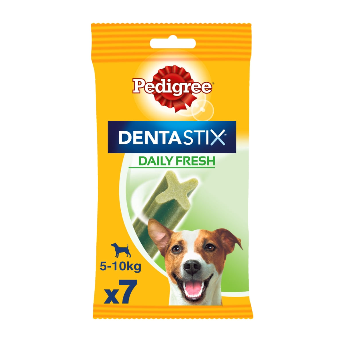 PEDIGREE DentaStix Daily Fresh, recompense câini talie mica, batoane, ceai verde, 7buc - poza 1