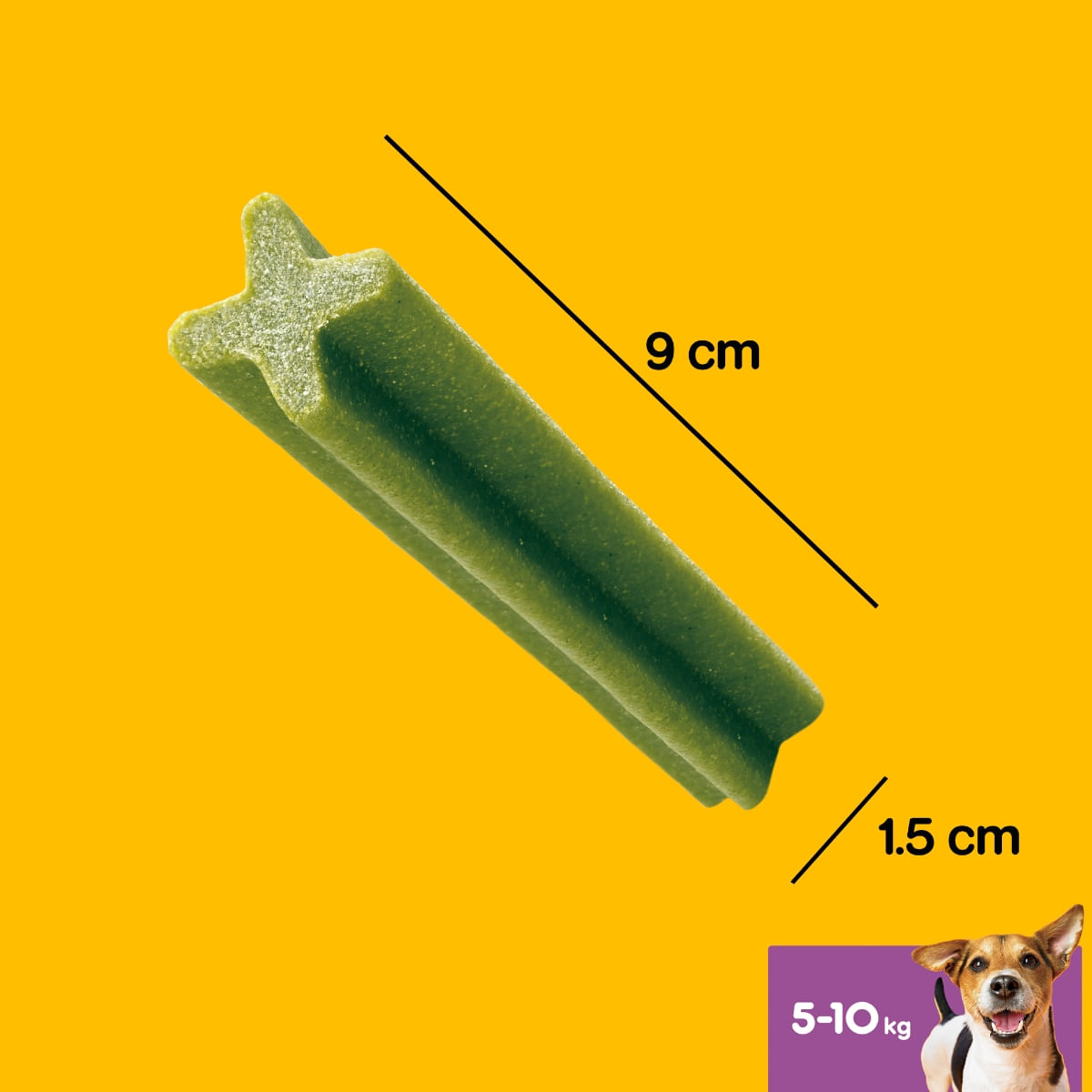 PEDIGREE DentaStix Daily Fresh, recompense câini talie mica, batoane, ceai verde, 7buc - poza 4
