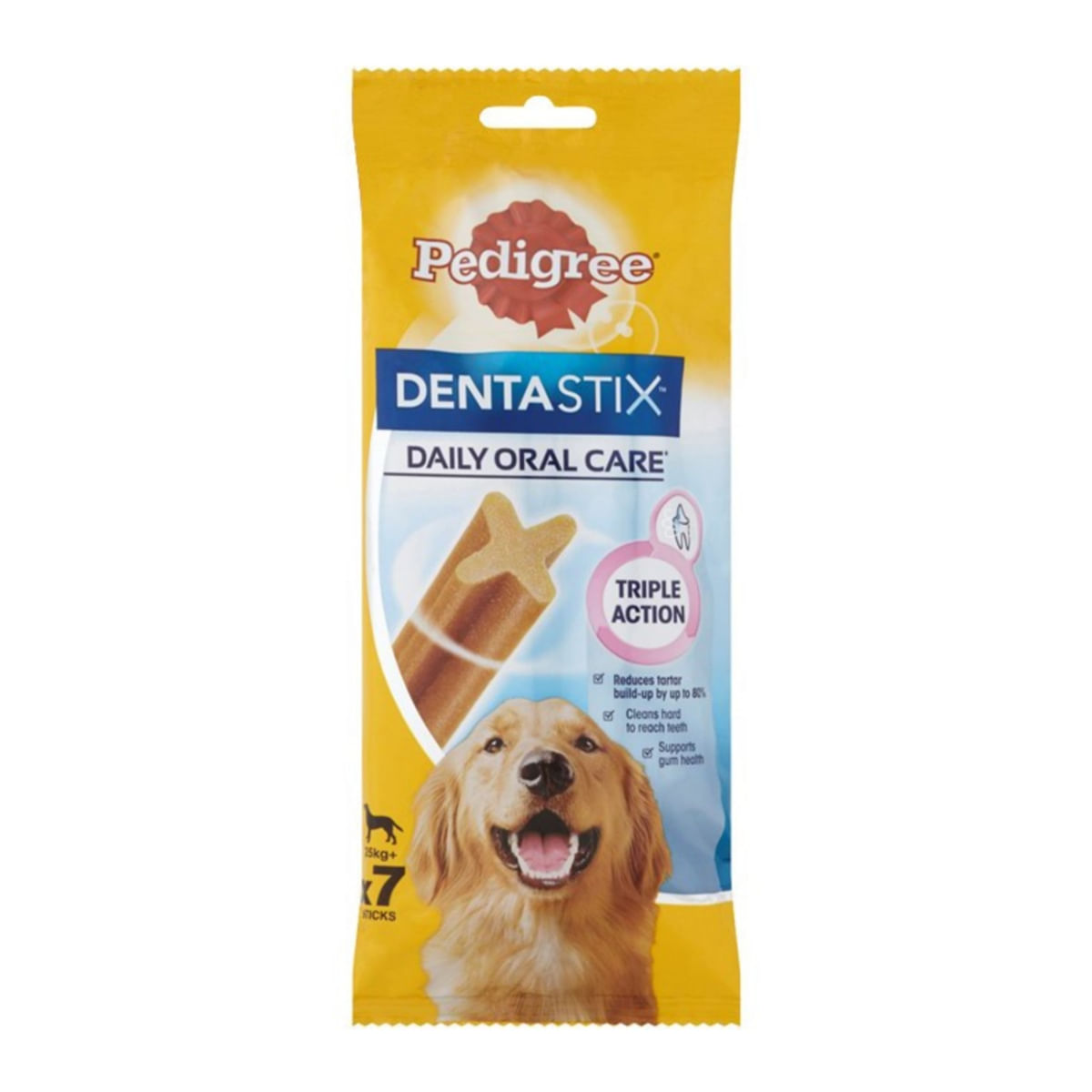 PEDIGREE DentaStix Daily Oral Care, recompense câini talie mare, batoane, 7buc - poza 4