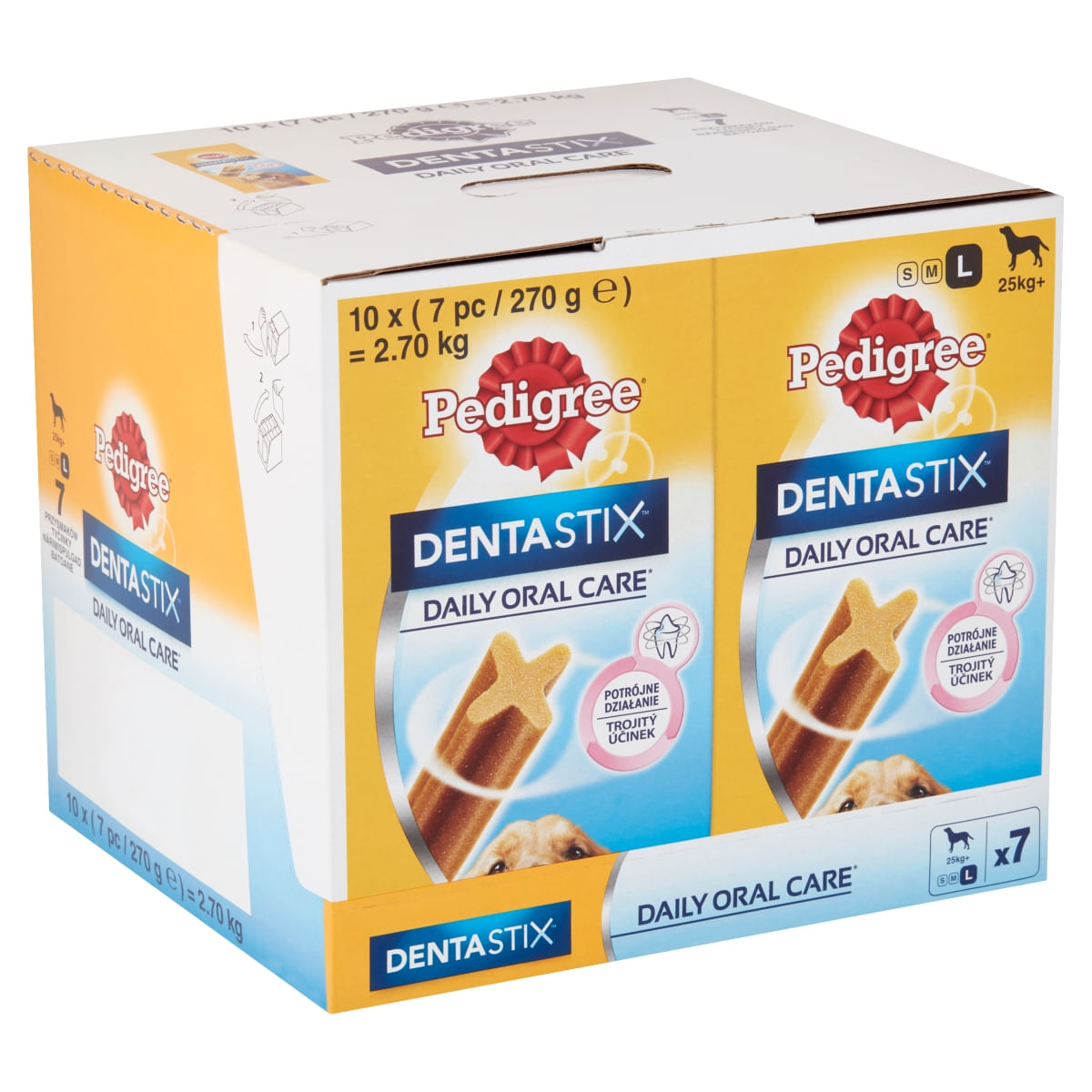 PEDIGREE DentaStix Daily Oral Care, recompense câini talie mare, batoane, 7buc - poza 5