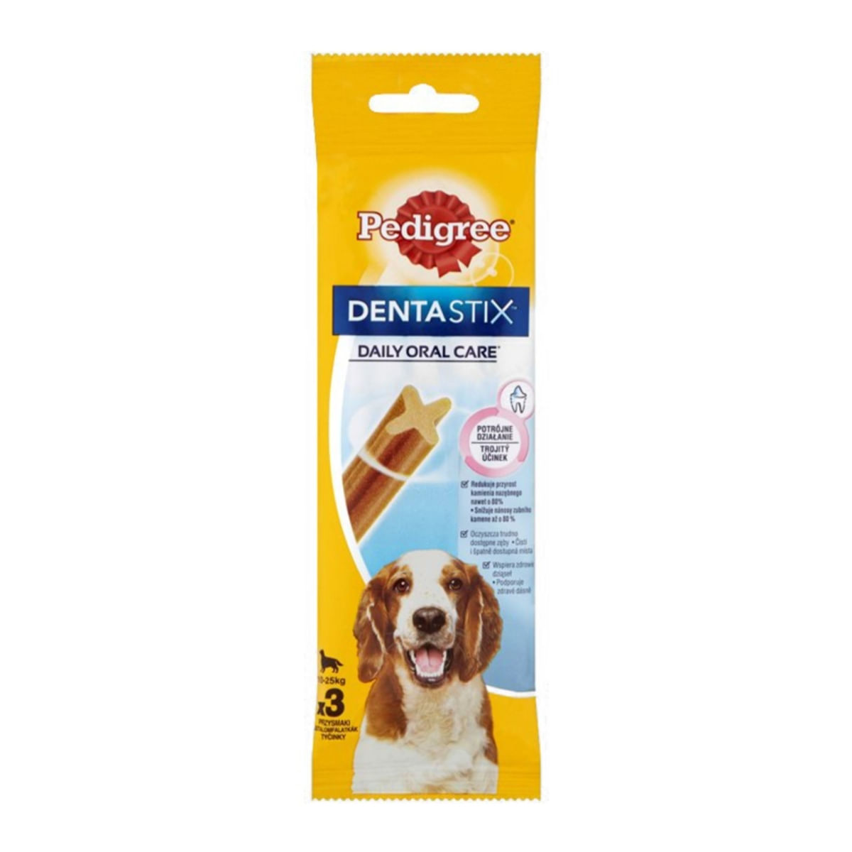 PEDIGREE DentaStix Daily Oral Care, recompense câini talie medie, batoane, 3buc - poza 1