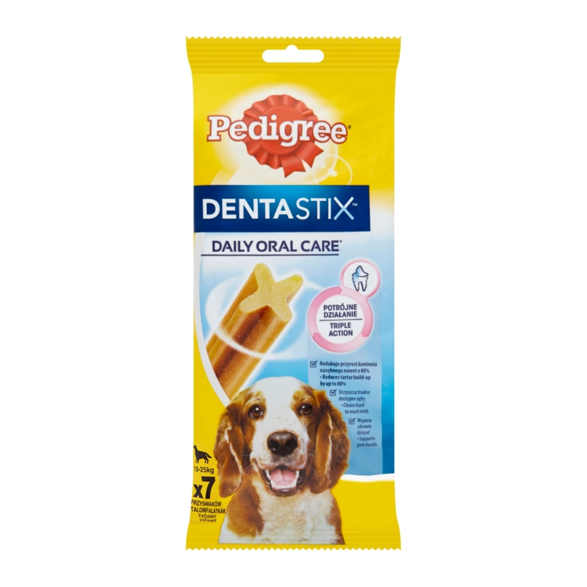 PEDIGREE DentaStix Daily Oral Care, recompense câini talie medie, batoane, 7buc - poza 3