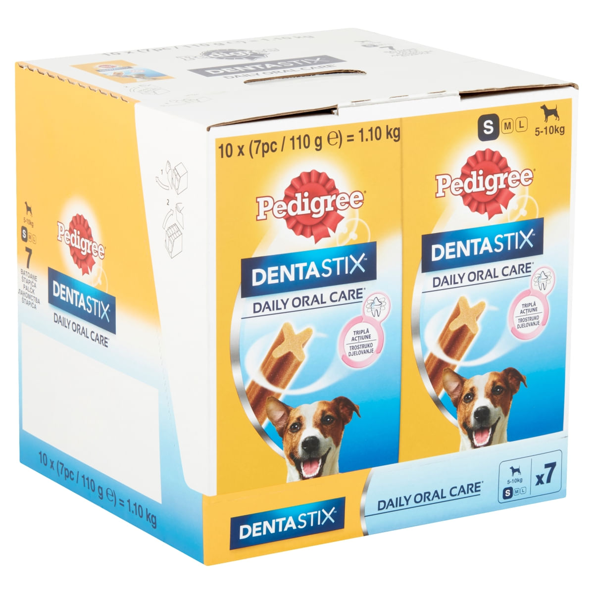 PEDIGREE DentaStix Daily Oral Care, recompense câini talie mică, batoane, 7buc - poza 2