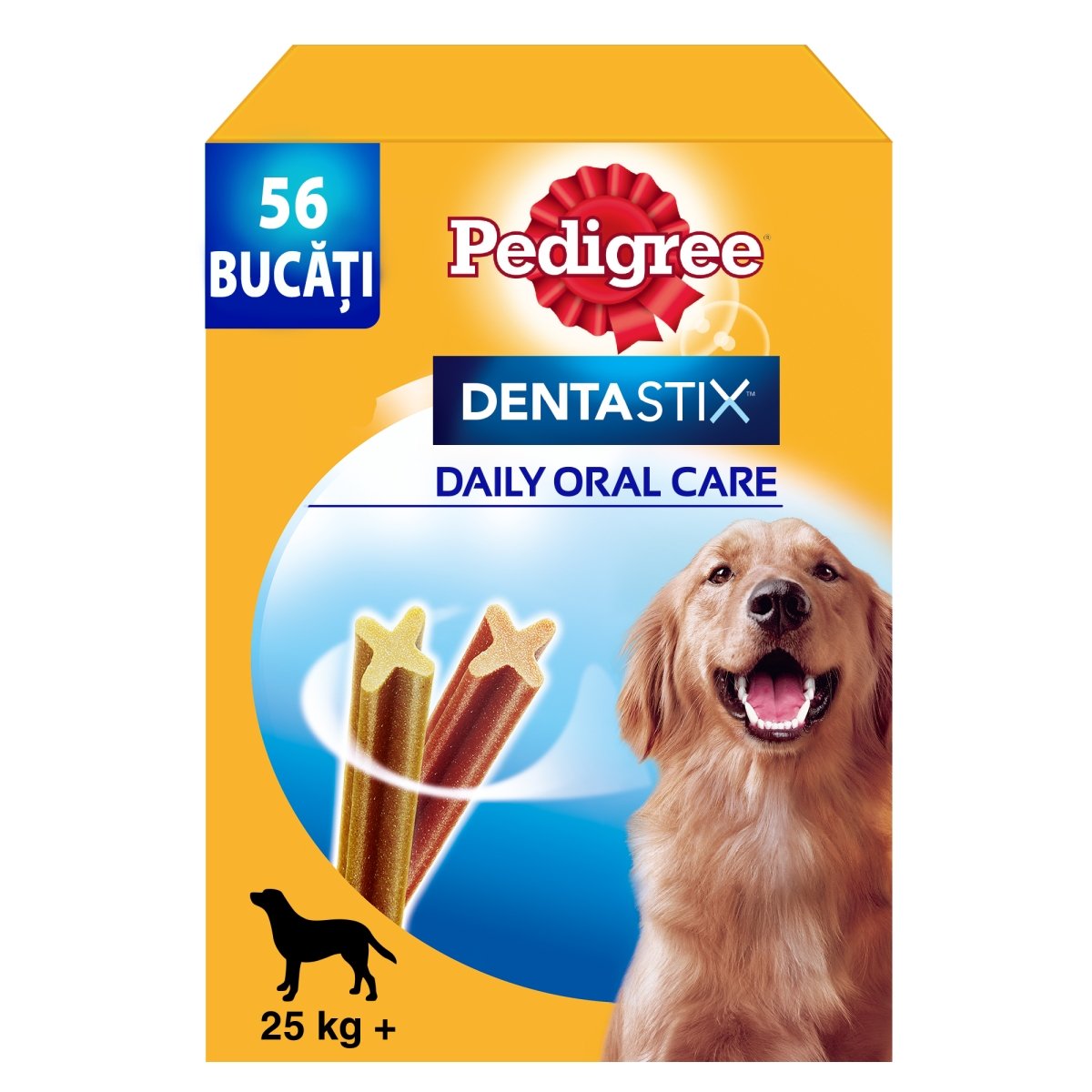 PEDIGREE DentaStix, L-XL, megapack recompense câini, 7buc x 8, 2.16kg - poza 1