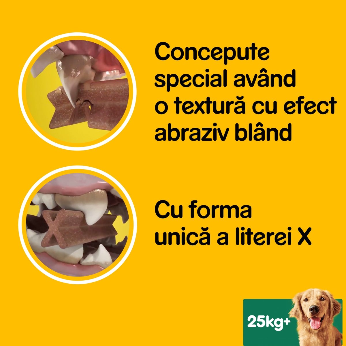 PEDIGREE DentaStix, L-XL, megapack recompense câini, 7buc x 8, 2.16kg - poza 5