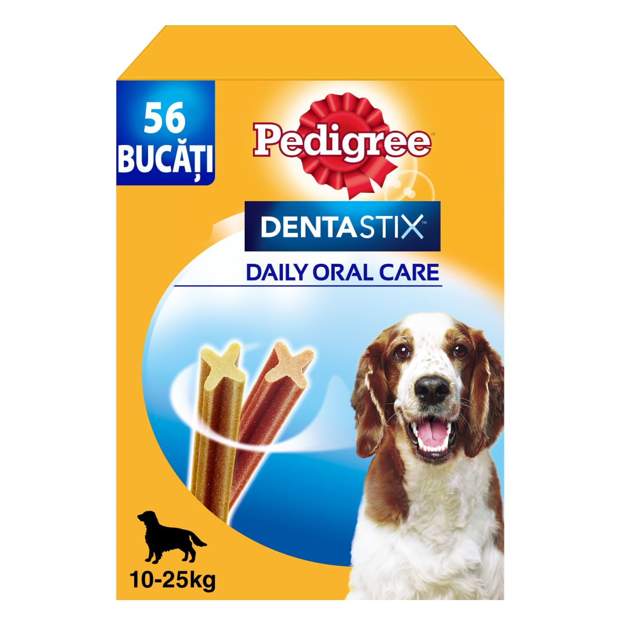 PEDIGREE DentaStix, M, megapack recompense câini, 7buc x 8, 1.44kg - poza 3