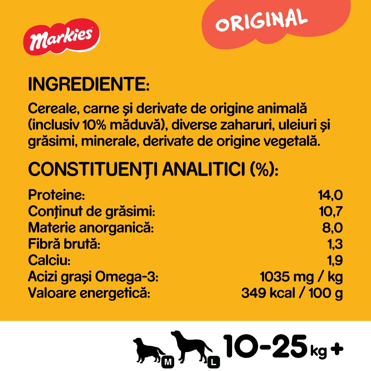 PEDIGREE Markies, recompense câini, biscuiți, aromă de măduvă, 1.5kg - poza 2